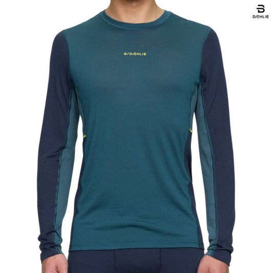 Bjorn Daehlie Performance Wool Men's LS, Teal