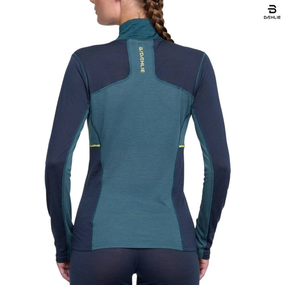 Bjorn Daehlie Performance Wool Women's HZ, Teal 2