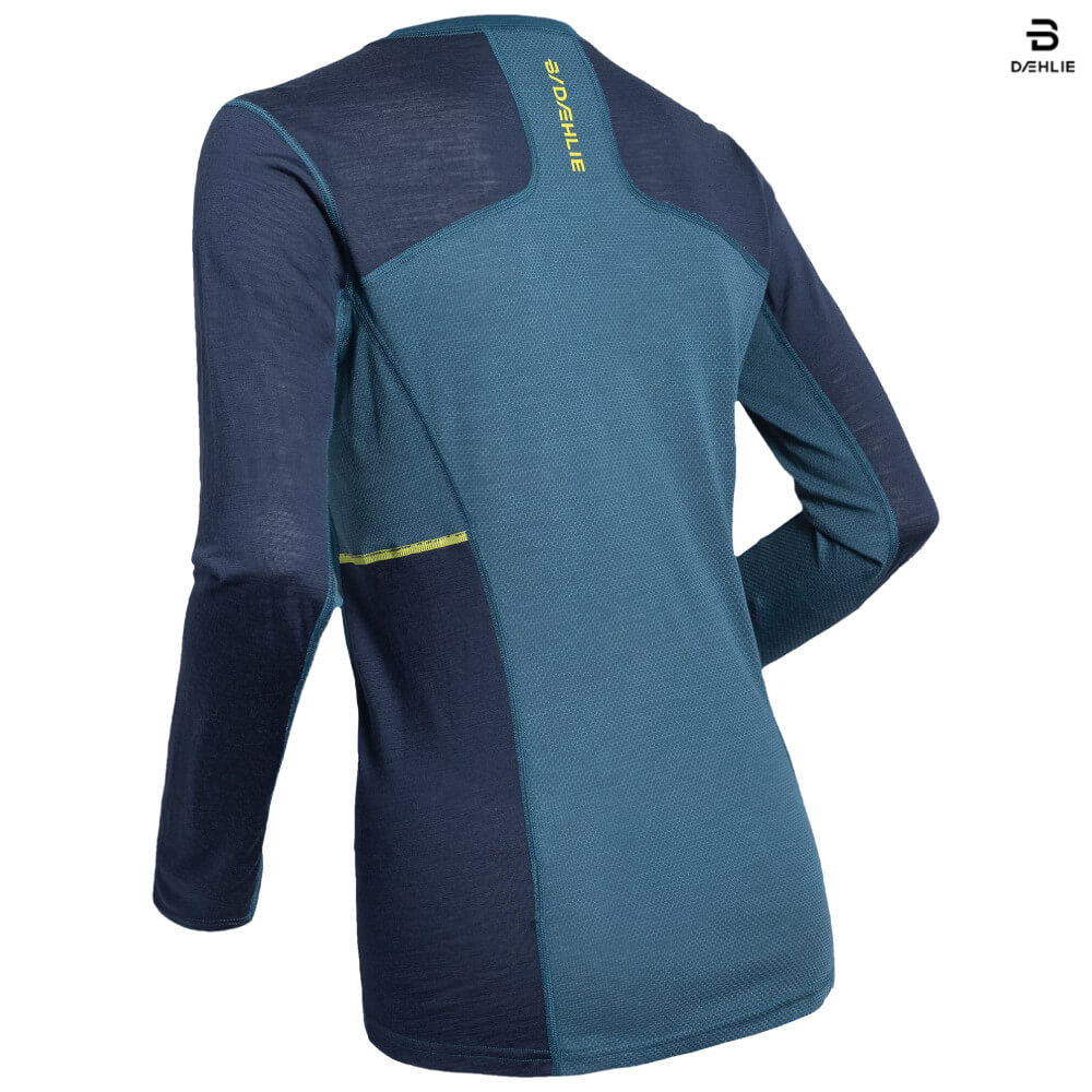 Bjorn Daehlie Performance Wool Women's LS, Teal 4