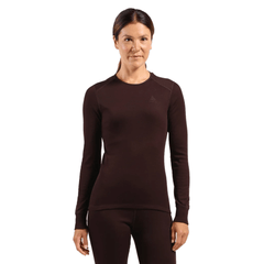 Odlo Active Warm Eco LS Women's Baselayer Top, Fudge