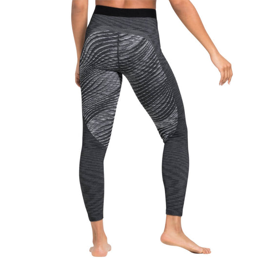 Odlo The Blackcomb Women's Bottoms, Black/Space Dye 2