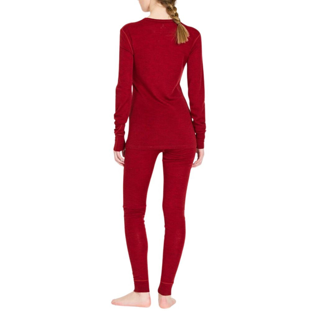 Whistler Cerro Women's Baselayer Set, Dried Tomato 2