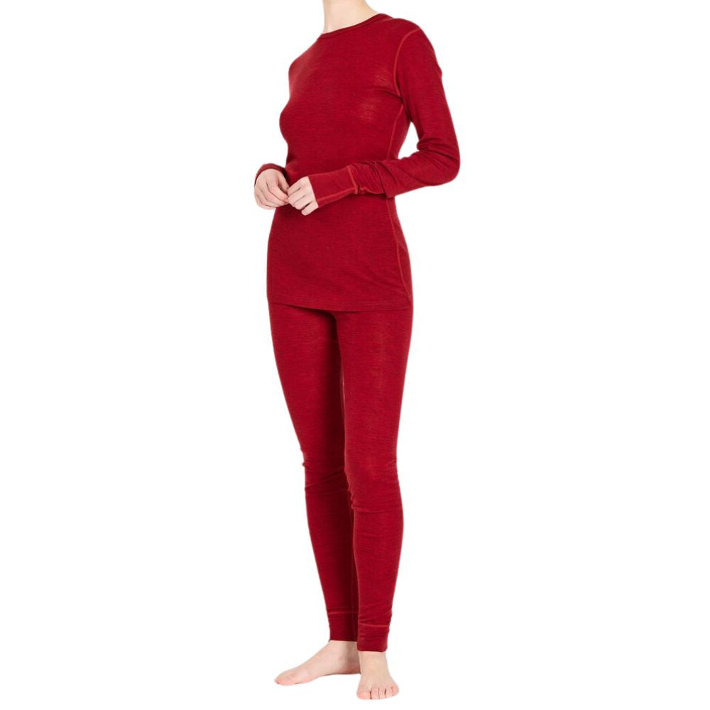 Whistler Cerro Women's Baselayer Set, Dried Tomato