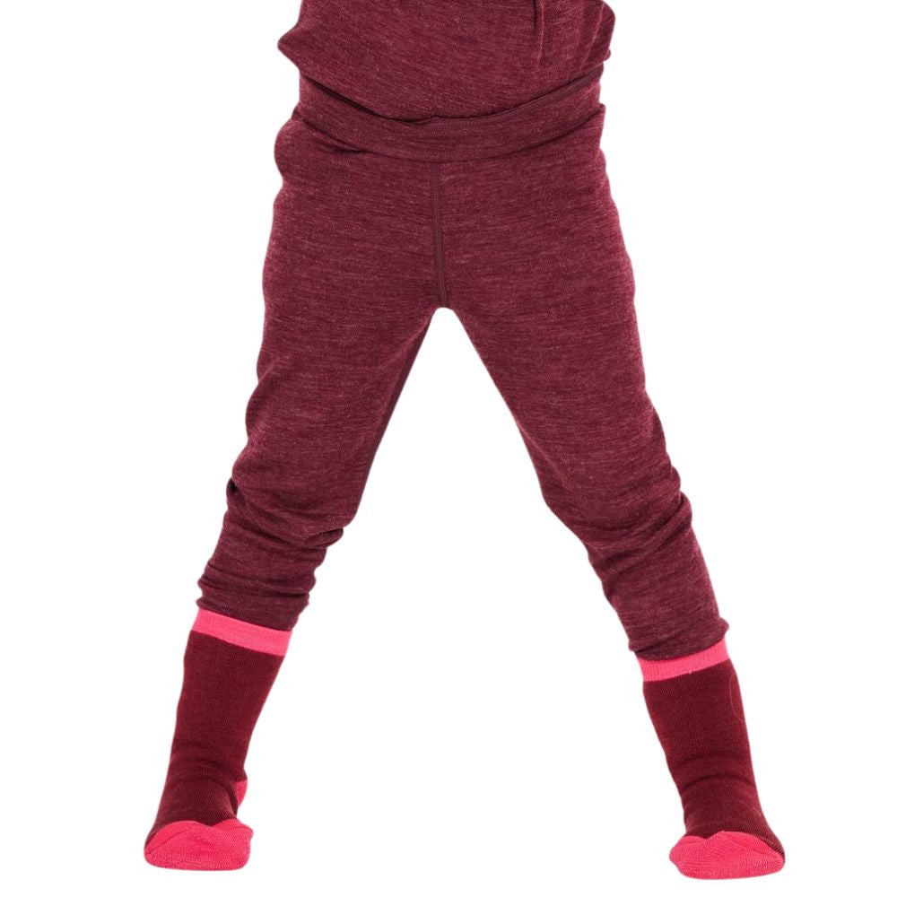 ZigZag Beta Kids Baselayer Set, Tawny Port 4