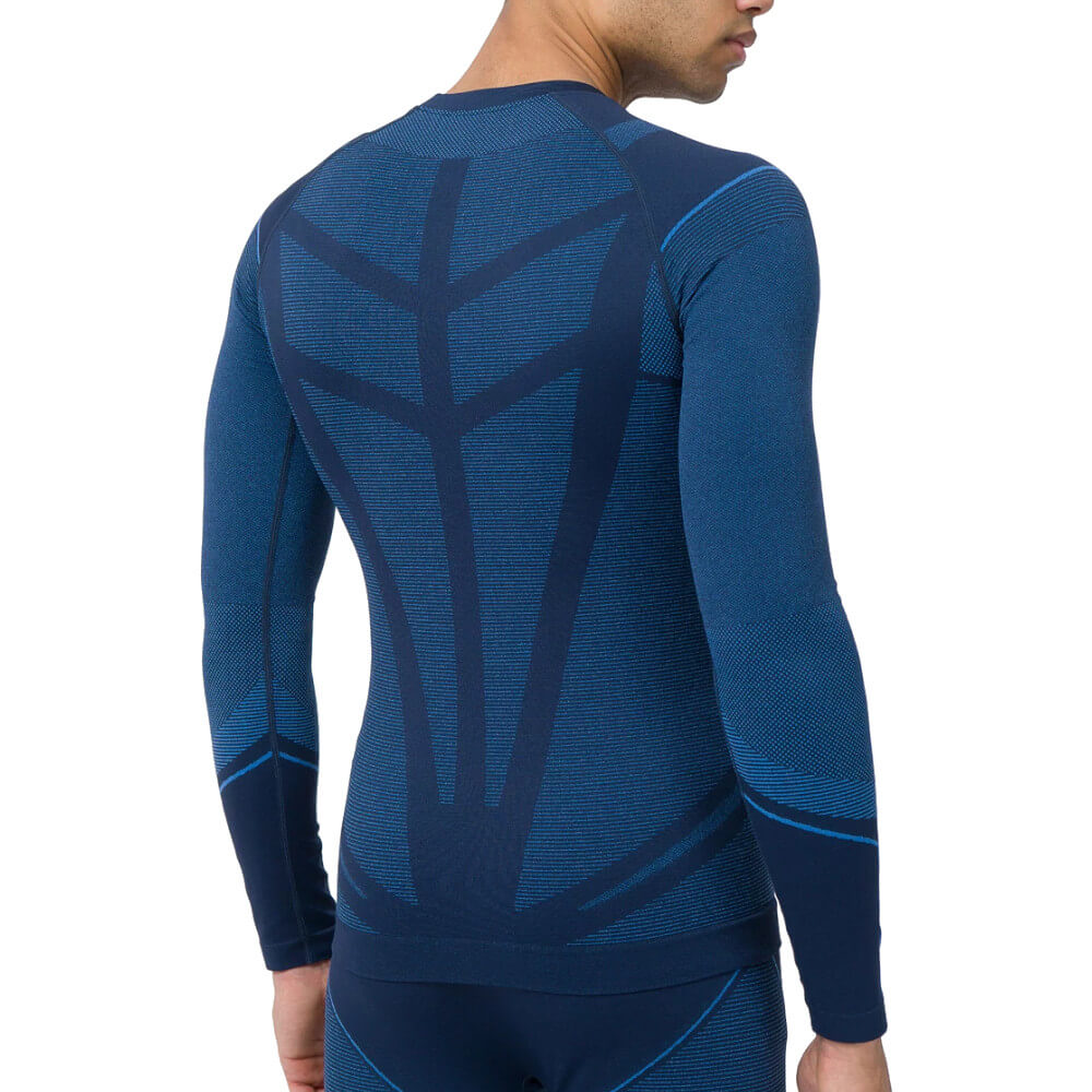 4F BIMB031G Men's Top Base Layer, Dark Blue 2