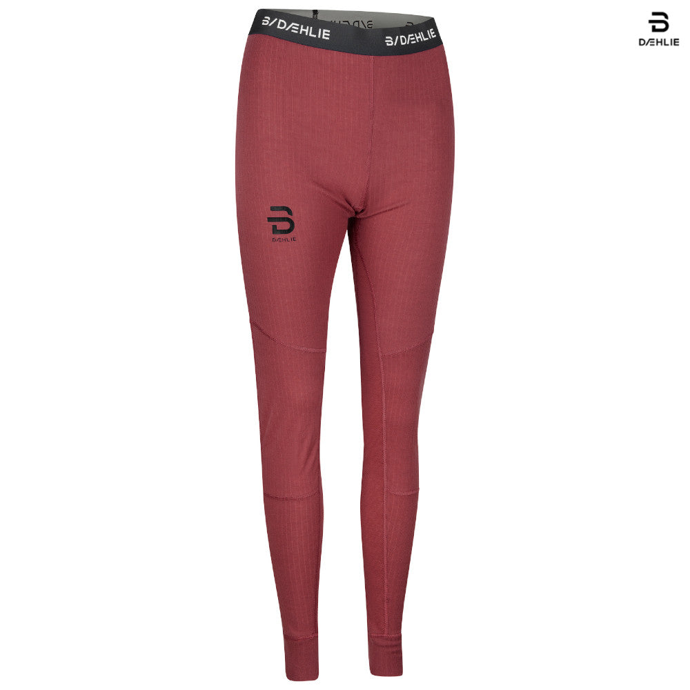 Bjorn Daehlie Performance-Tech Baselayer Pants Women's, Dusty Red 3