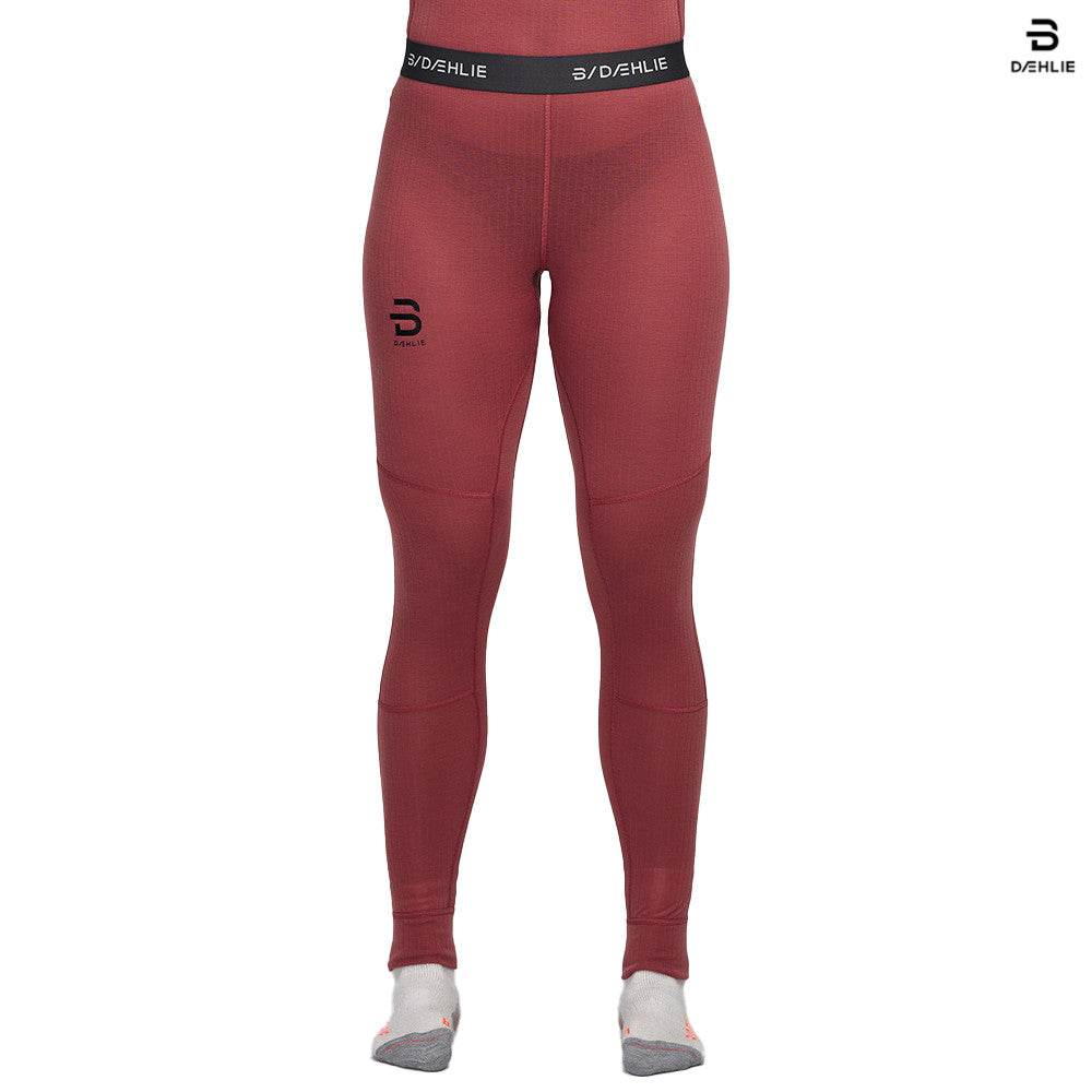 Bjorn Daehlie Performance-Tech Baselayer Pants Women's, Dusty Red